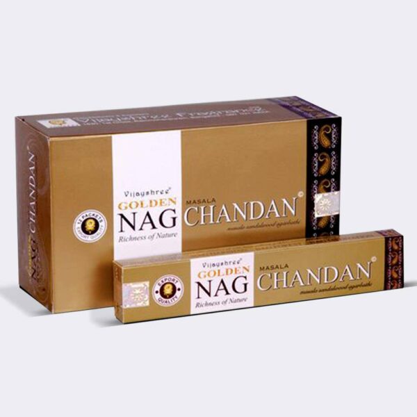 Incienso Golden 'Nag Masala Chandan' 15grs