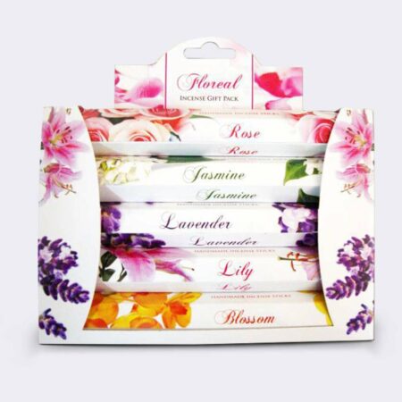 Incienso 'Colección Floreal' caja regalo set 4 aromas