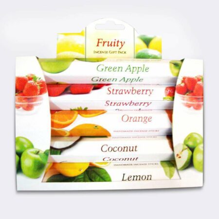 Incienso 'Colección Fruit' caja regalo set 4 aromas