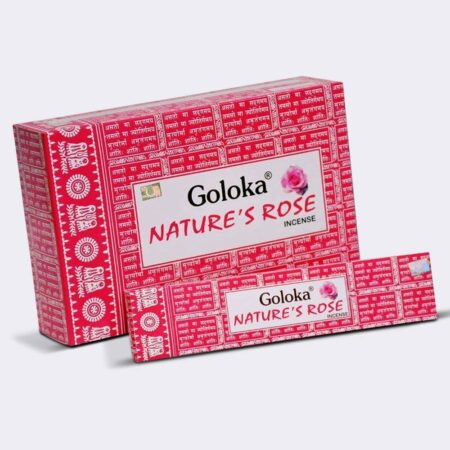 Incienso Goloka 'Rosa Natural' 15grs