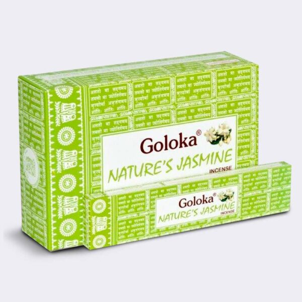 Incienso Goloka 'Jazmín Natural' 15grs