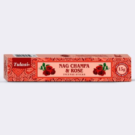 Incienso Tulasi 'Nag Champa&Rosa' rectangular